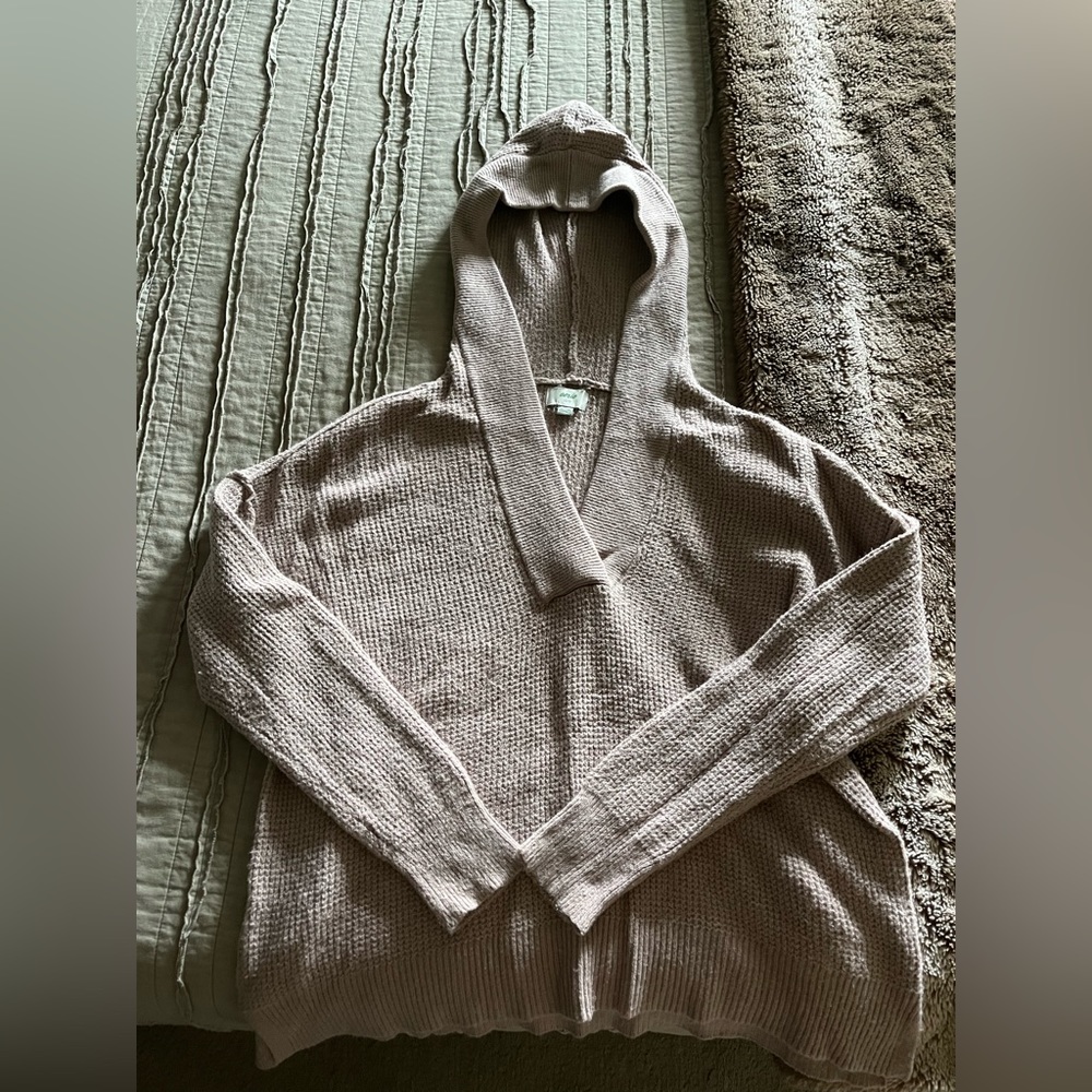 Aerie vneck hoodie